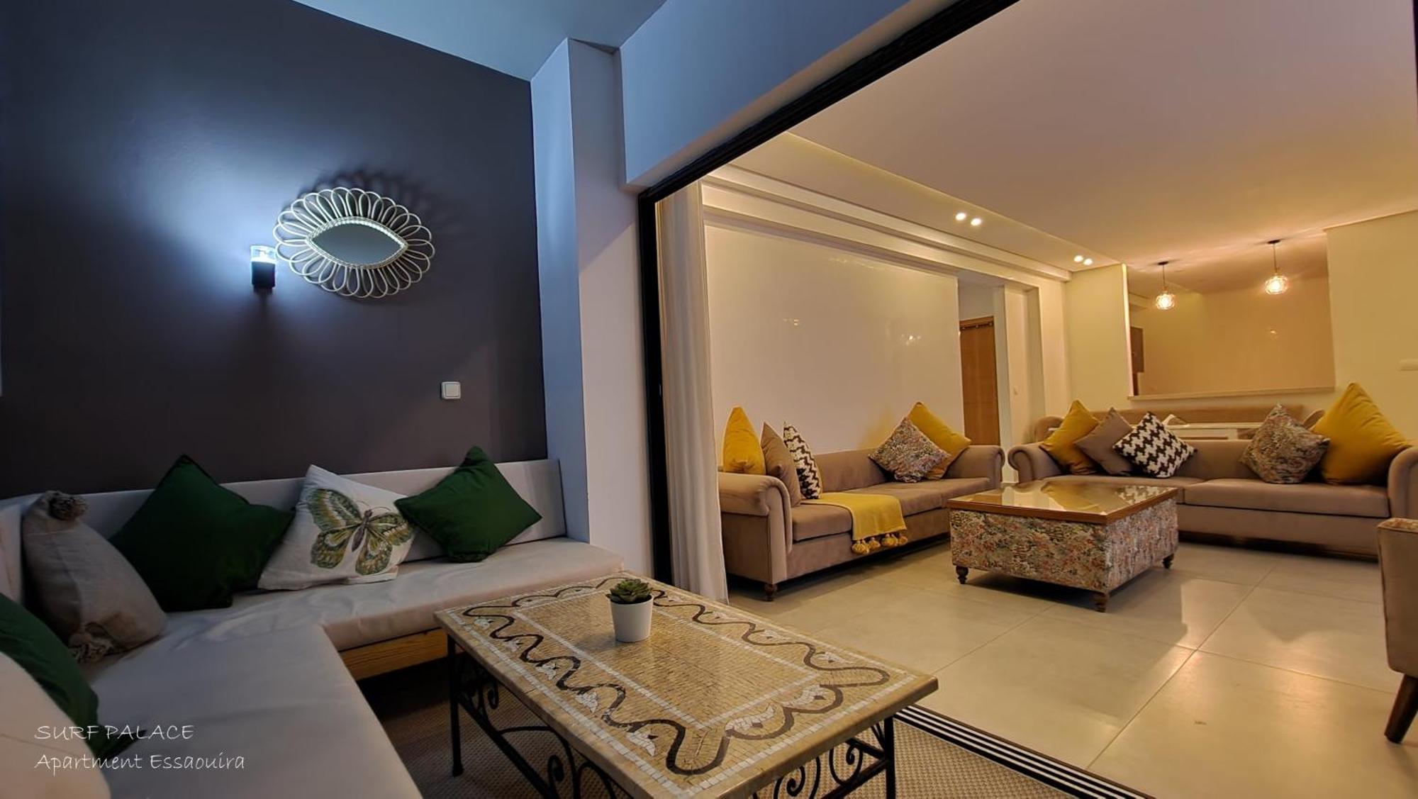 Surf Palace Beachfront Apartment Esauira Exterior foto