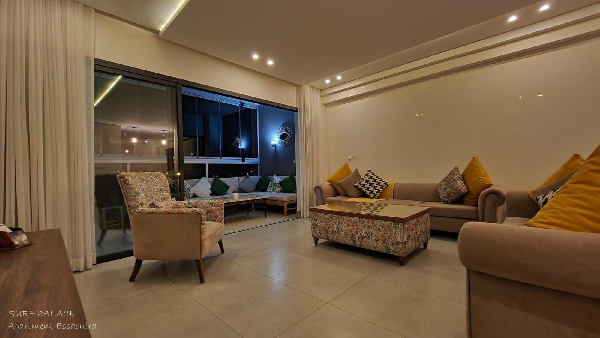 Surf Palace Beachfront Apartment Esauira Exterior foto