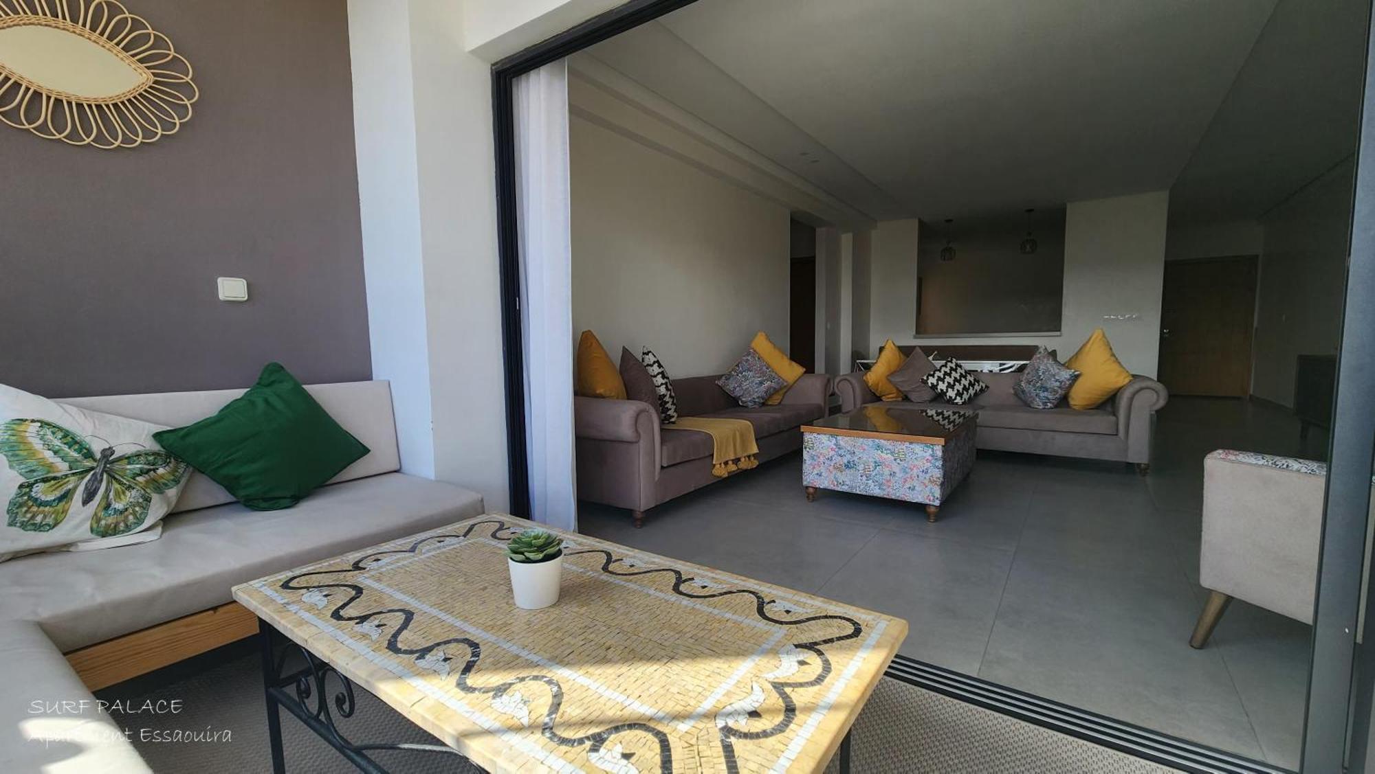 Surf Palace Beachfront Apartment Esauira Exterior foto