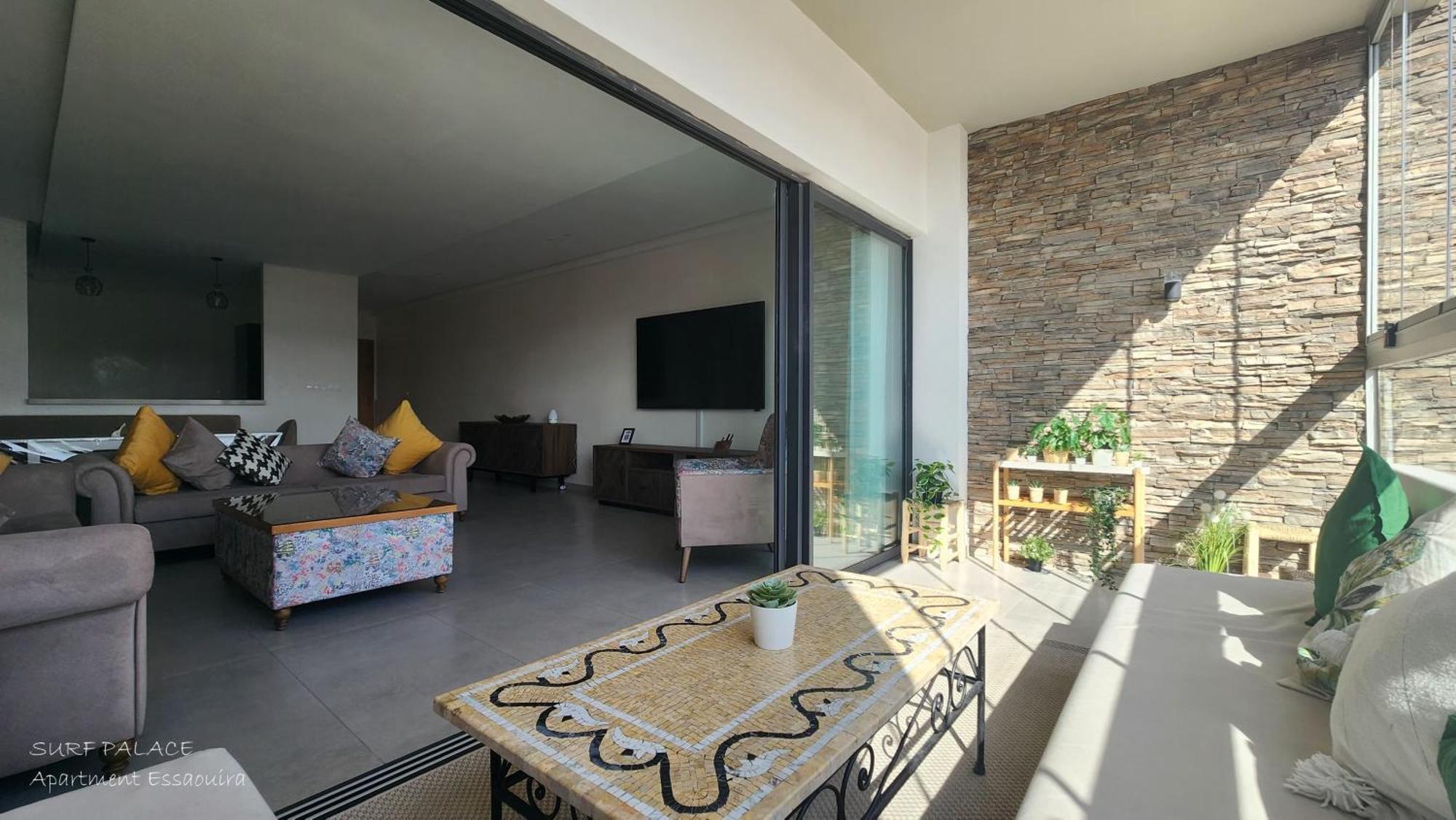 Surf Palace Beachfront Apartment Esauira Exterior foto